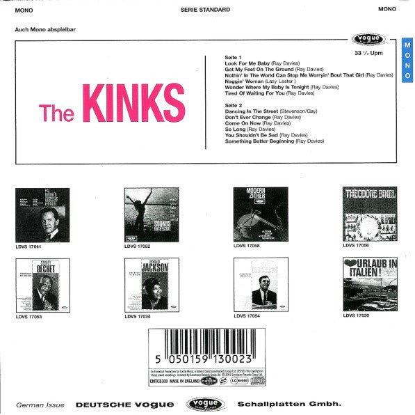 The Kinks : Kinda Kinks (CD, Album, RE, Min)