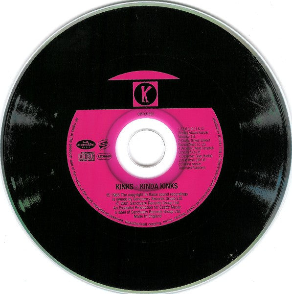 The Kinks : Kinda Kinks (CD, Album, RE, Min)