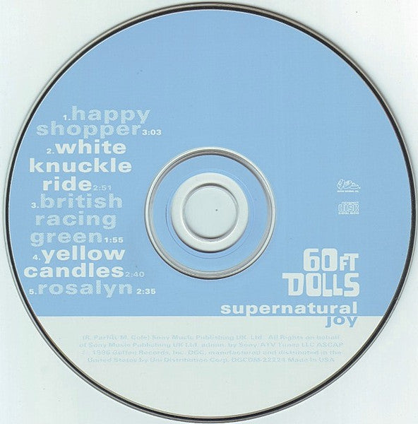 60ft Dolls : Supernatural Joy (CD, Maxi, Comp)