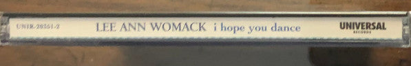 Lee Ann Womack : I Hope You Dance (New Top 40 Remix) (CD, Single, Promo)