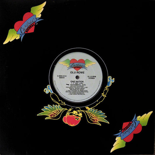 Olu Rowe : One Nation (12", Promo)