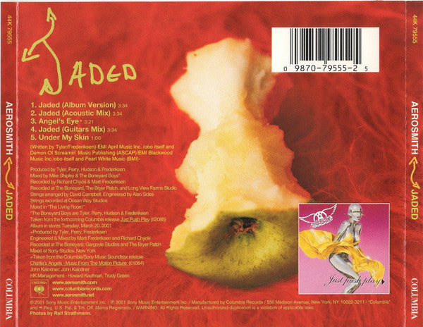 Aerosmith : Jaded (CD, Maxi)