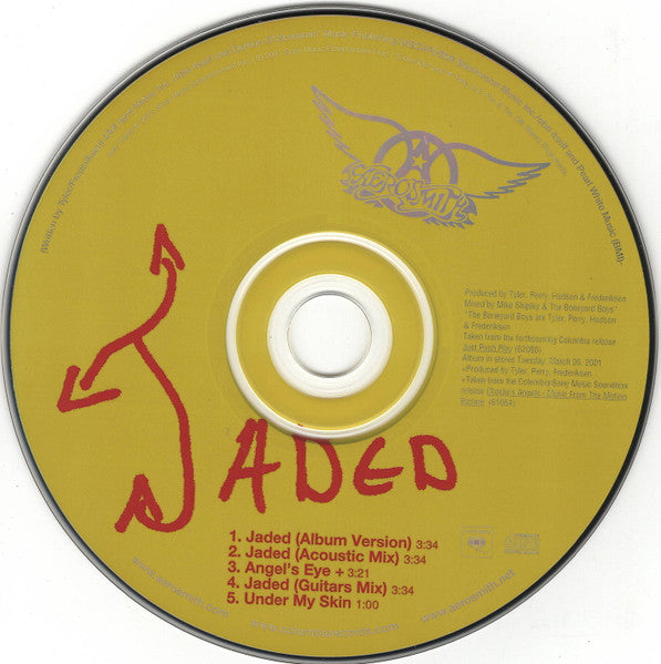 Aerosmith : Jaded (CD, Maxi)