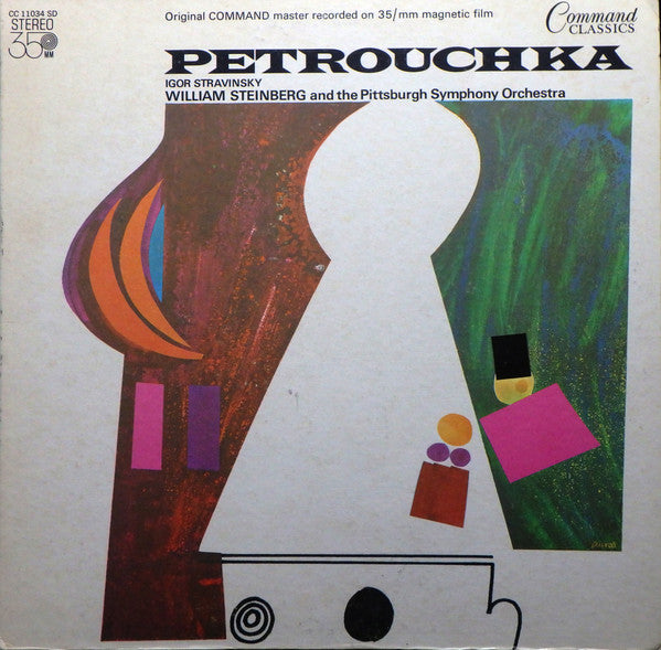 Igor Stravinsky, William Steinberg, Pittsburgh Symphony Orchestra : Petrouchka (LP, 1st)