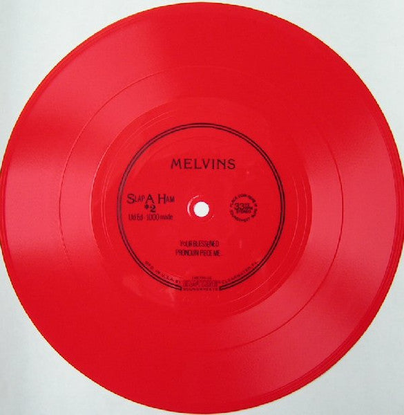 Melvins : Your Blessened / Pronoun Piece Me (Flexi, 8", S/Sided, Single, Ltd, RP, Red)