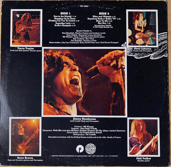 Tucky Buzzard : Buzzard! (LP, Album, Son)