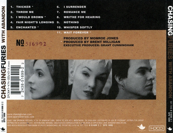Chasing Furies : With Abandon (HDCD, Album)
