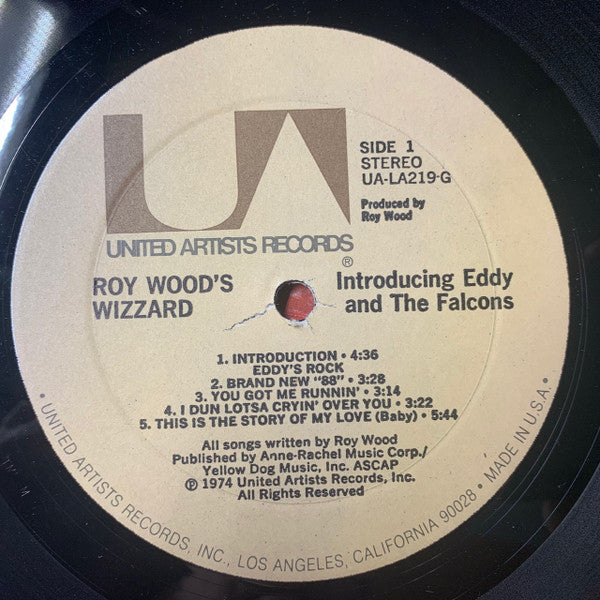 Wizzard (2) : Introducing Eddy And The Falcons (LP, Album, Gat)