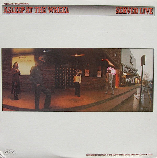 Asleep At The Wheel : Served Live (LP, Album, Jac)