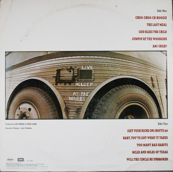 Asleep At The Wheel : Served Live (LP, Album, Jac)