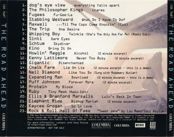 Various : The Road Ahead (CD, Comp, Promo)