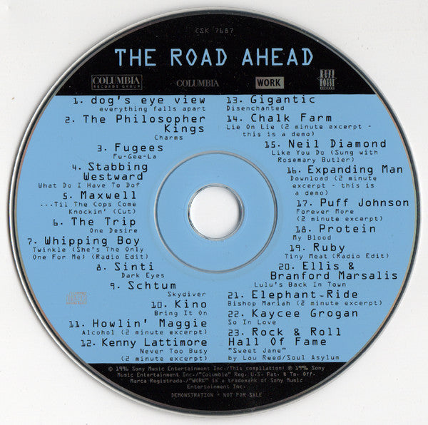 Various : The Road Ahead (CD, Comp, Promo)