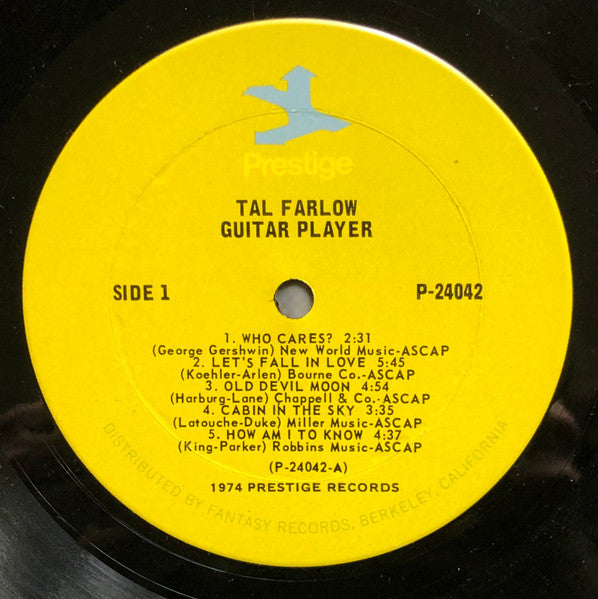 Tal Farlow : Guitar Player (2xLP, Comp, Gat)