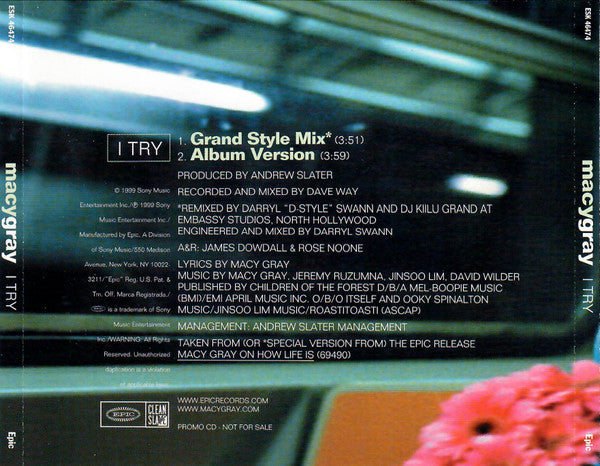 Macy Gray : I Try (CD, Single, Promo)