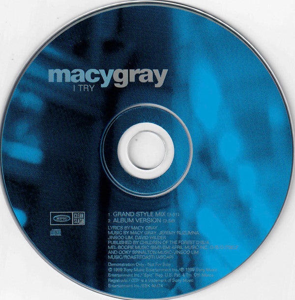 Macy Gray : I Try (CD, Single, Promo)