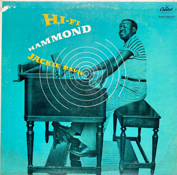 Jackie Davis : Hi-Fi Hammond (LP, Album, Mono)