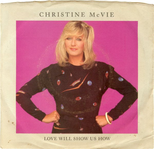 Christine McVie : Love Will Show Us How (7", Single, Jac)