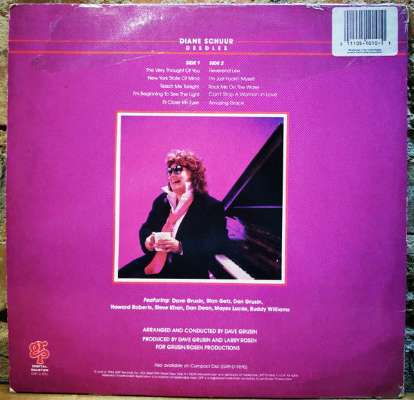Diane Schuur : Deedles (LP, Album, ƐMW)
