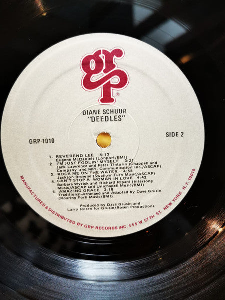 Diane Schuur : Deedles (LP, Album, ƐMW)