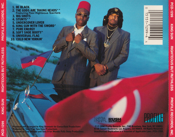 King Sun : Righteous But Ruthless (CD, Album)