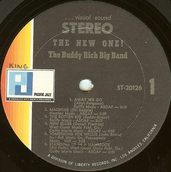 The Buddy Rich Big Band* : The New One! (LP, Album)