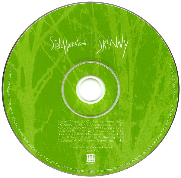 Steve Hindalong : Skinny (CD, Album)