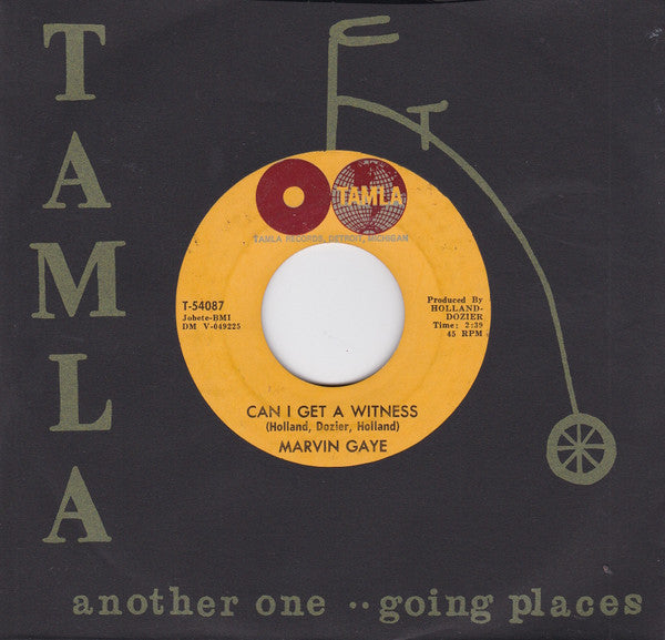 Marvin Gaye : Can I Get A Witness (7", Single)