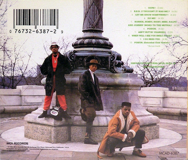 Bell Biv Devoe : Poison (CD, Album,  JV)