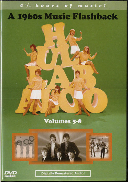 Various : Hullabaloo: A 1960s Music Flashback - Volumes 5-8 (DVD-V, Comp, NTSC)
