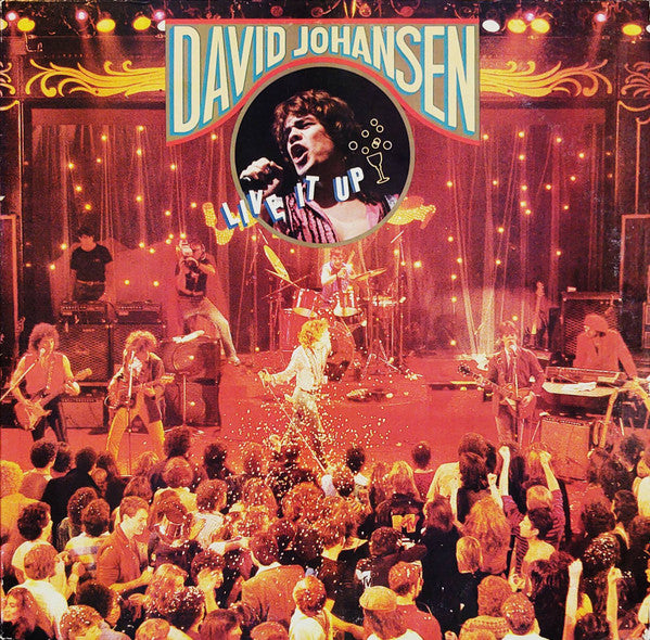 David Johansen : Live It Up (LP, Album, Ter)