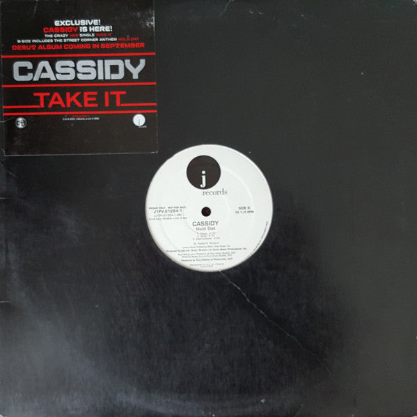Cassidy (3) : Take It / Hold Dat (12", Promo)