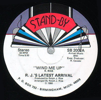 R.J.'s Latest Arrival : Wind Me Up (12")