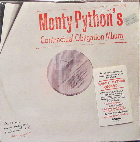 Monty Python : Monty Python's Contractual Obligation Album (LP, Album)