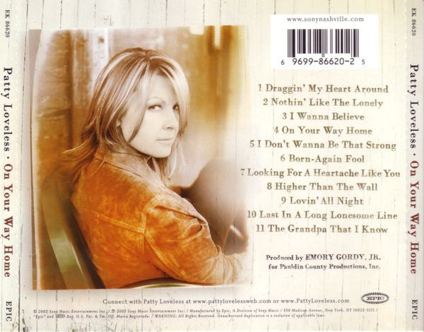 Patty Loveless : On Your Way Home (CD, Album + DVD-V, S/Edition, NTSC)