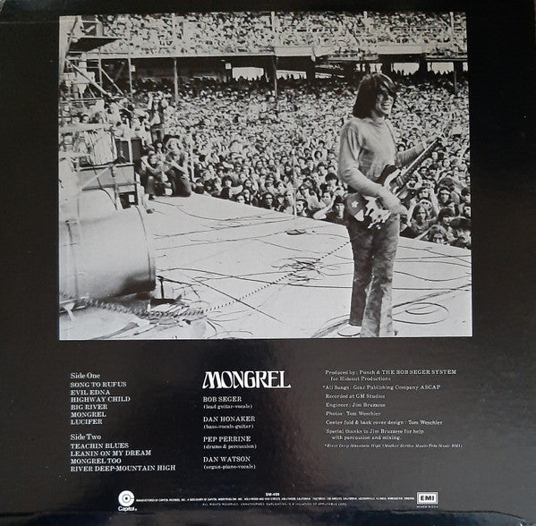 Bob Seger System : Mongrel (LP, RE, Jac)