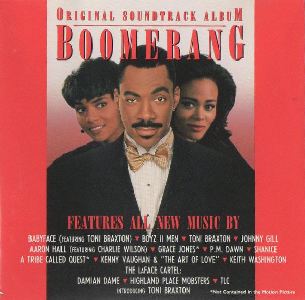 Various : Boomerang (Original Soundtrack Album) (CD, Album, Comp, Red)