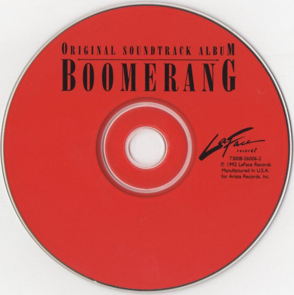 Various : Boomerang (Original Soundtrack Album) (CD, Album, Comp, Red)
