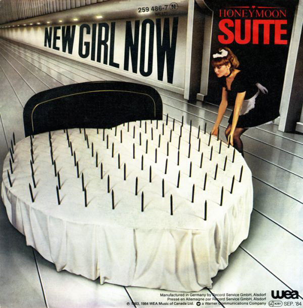 Honeymoon Suite : New Girl Now (7", Single)