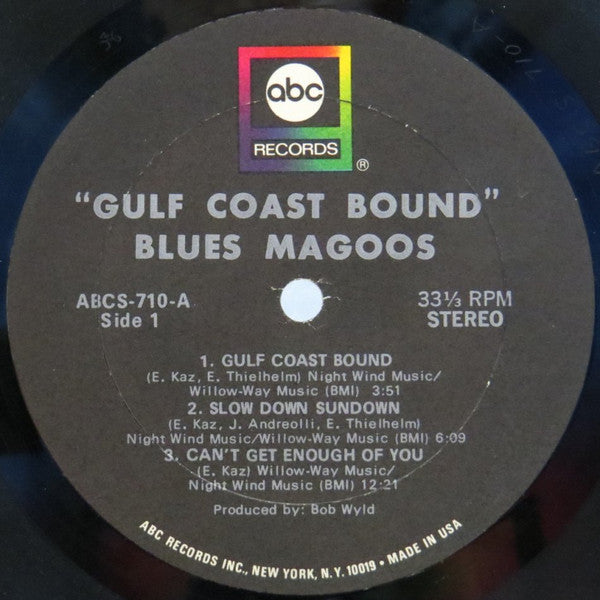 Blues Magoos : Gulf Coast Bound (LP, Album)