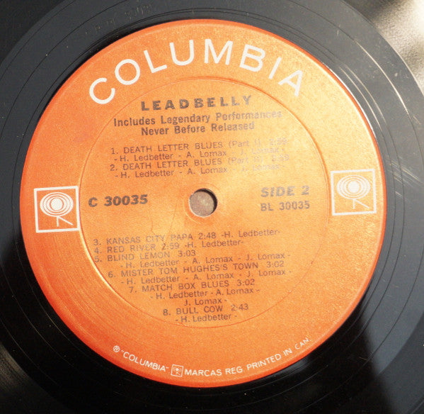 Leadbelly : Leadbelly (LP, Comp, RE)