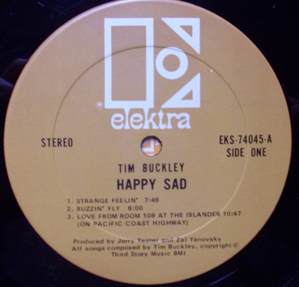 Tim Buckley : Happy Sad (LP, Album, Ter)