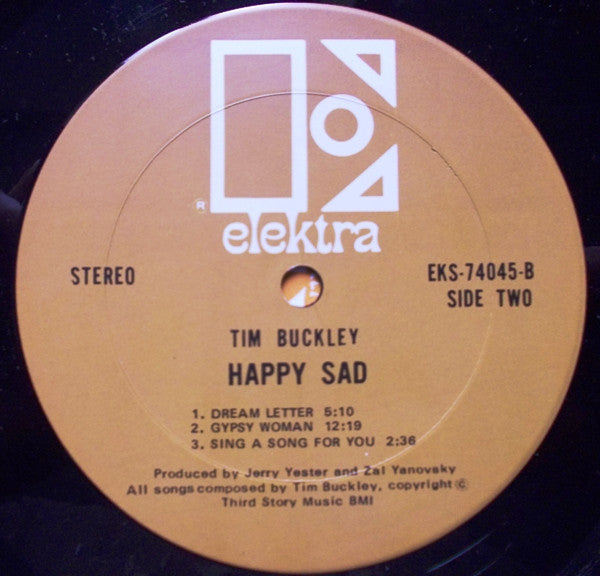 Tim Buckley : Happy Sad (LP, Album, Ter)