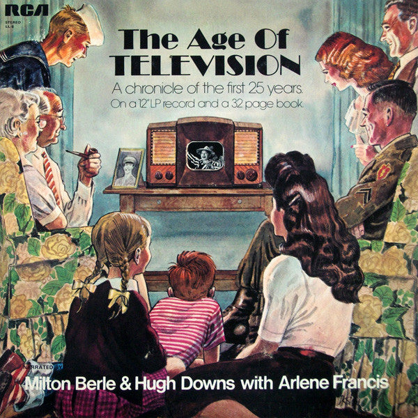 Milton Berle & Hugh Downs With Arlene Francis : The Age Of Television (LP, Album, S/Edition, Ind)