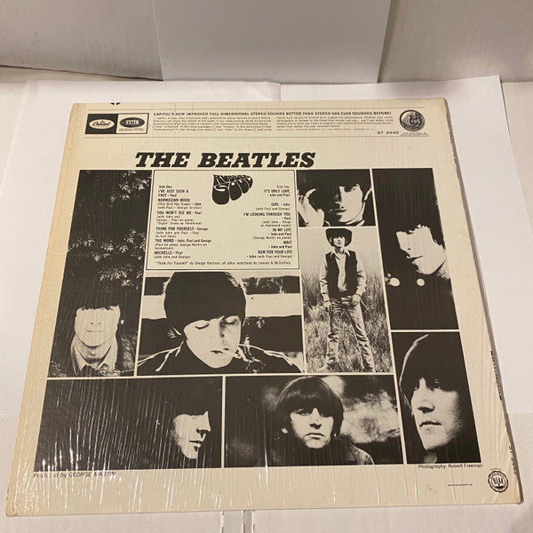 The Beatles : Rubber Soul (LP, Album, RP, Win)