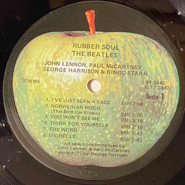 The Beatles : Rubber Soul (LP, Album, RP, Win)