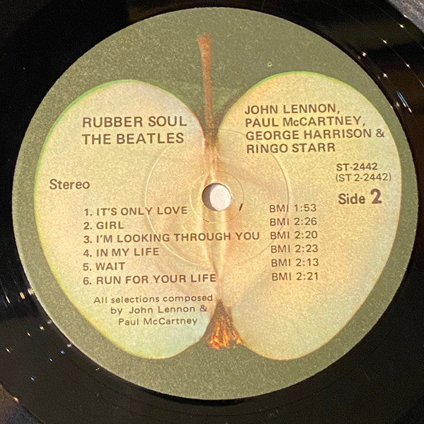 The Beatles : Rubber Soul (LP, Album, RP, Win)