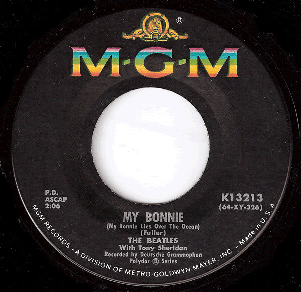 The Beatles With Tony Sheridan : My Bonnie (7", Single, RE)