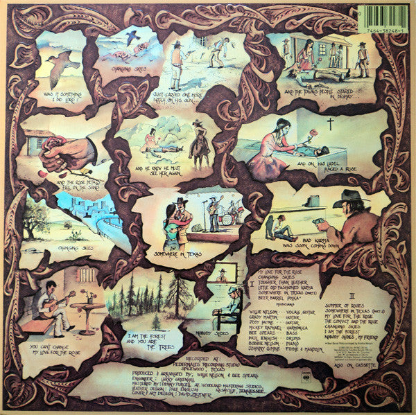 Willie Nelson : Tougher Than Leather (LP, Album)
