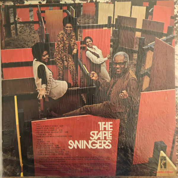 The Staple Singers : The Staple Swingers (LP, Album)