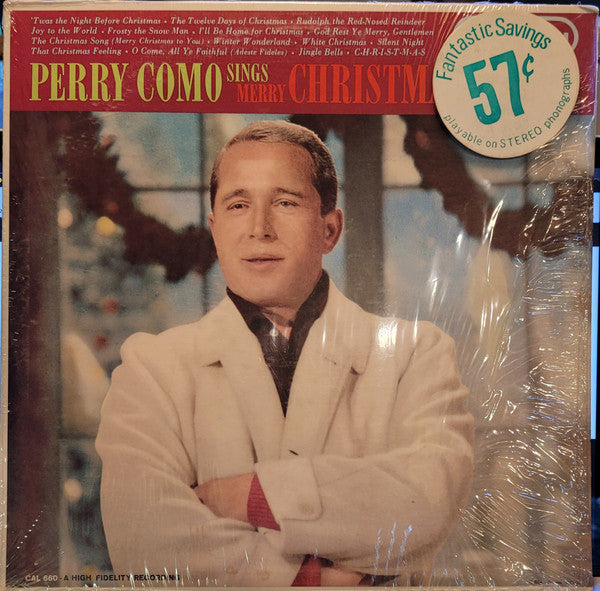 Perry Como : Perry Como Sings Merry Christmas Music (LP, Album, Mono, Hol)